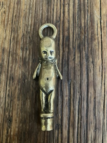 Antique brass kewpie doll - antique,