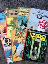 Tintin book job lot