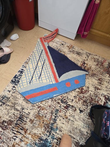 Laura ashley sailboat rug 100 - ashley, 100%
