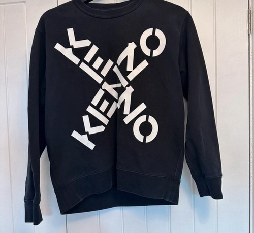 Kenzo black sweatshirt - sweatshirt, l