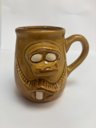 Ugly mug funny face cup - funny, quirky