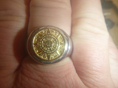 Sterling silver gents ring - gents,