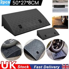 2x Heavy Duty Ramp Kerb Ramps