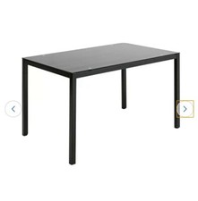 Glass dinning table set with 2