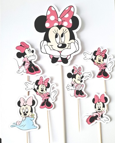 Minnie mouse cake topper set - cake,