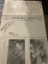 JACK DEMPSEY SIGNED mailing