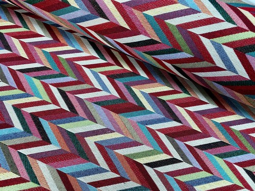 Chevron woven gobelin - gobelin, fabric