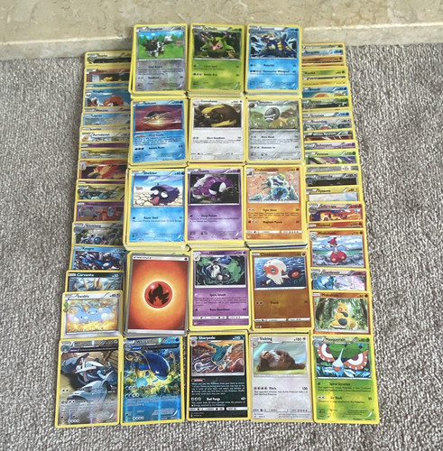 100 cards selected from