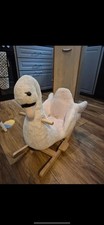 Homcom rocking swan chair £25 lovely condition, just needs a clean 