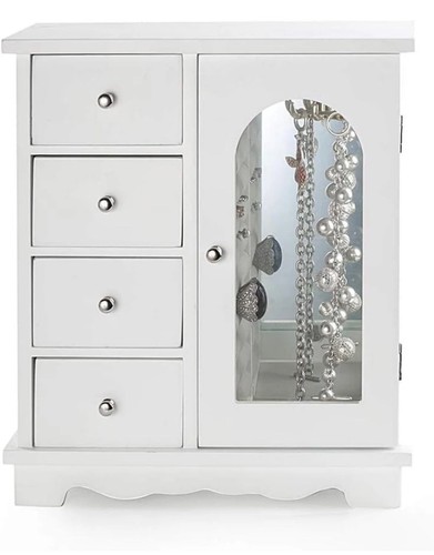 Zgzd white jewelry box - jewelry,