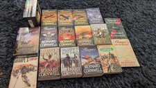 Bernard Cornwell, Sharpe's Book Bundle, 1 Signed, 19 Books, GC, Set Job Lot.