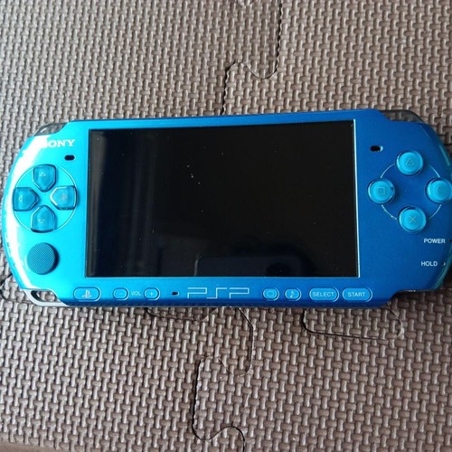 Psp sony body blue - psp,