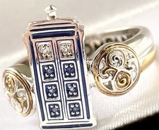 Who tardis ring 925 - dr,