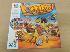 BUCKAROO! by Hasbro Gaming 'Saddle-Stacking Game!' 2007 Edition (4+) ~  Complete