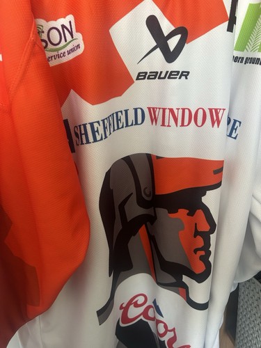 Sheffield steelers game worn - game,