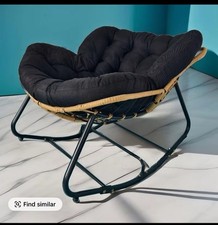 Oversized Papasan Rocking