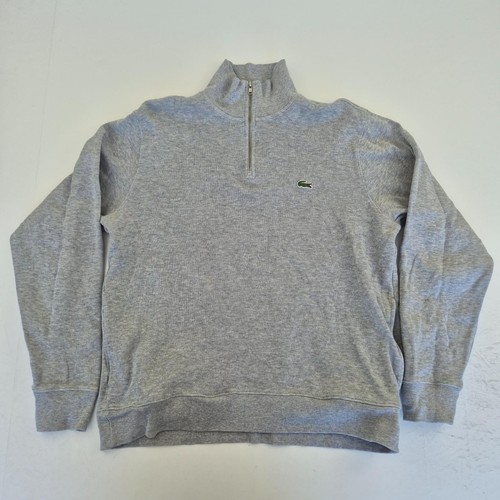 Lacoste jumper large grey - lacoste,