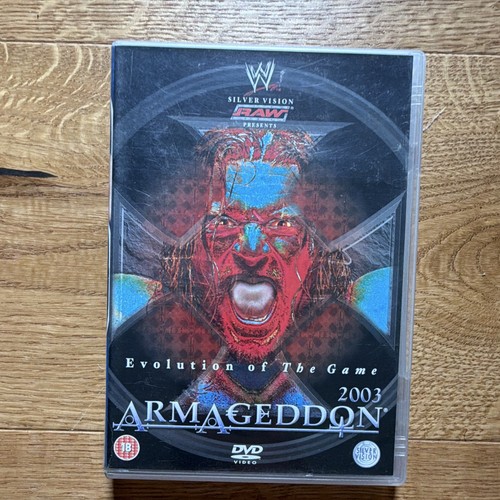Wwe dvd armageddon 2003 - wwe,