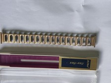 Fixoflex 18mm Gold Expandable Watch Strap