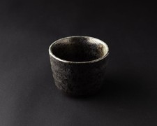 Black Japanese Tea Cup