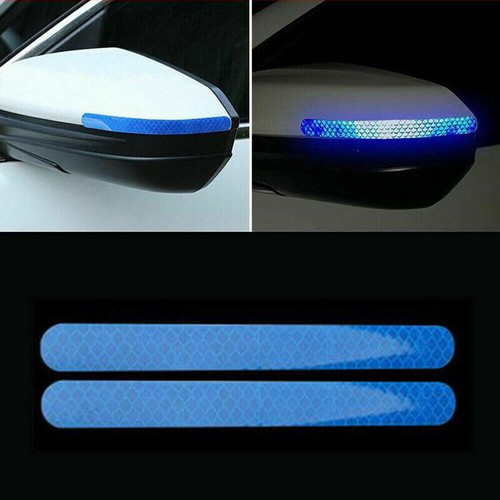 Blue car rearview mirror - car,