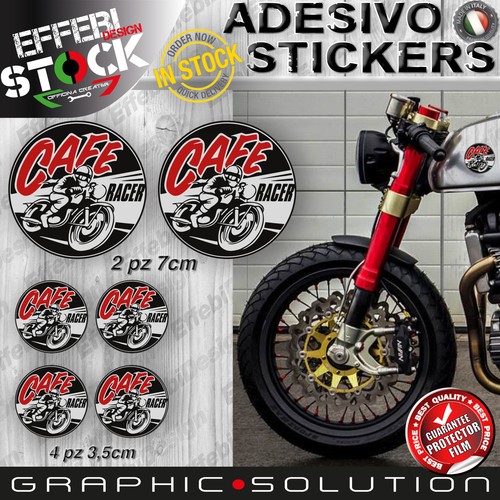 Stickers set cafe racer street - stickers,