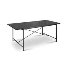 Black Industrial Dining Table