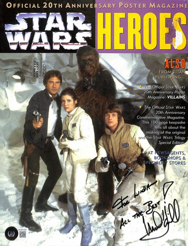 Mark hamill signed star - mark, wars