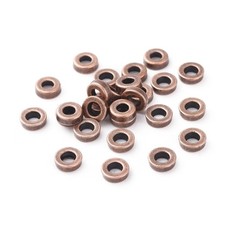 Red Copper Metal Alloy Beads