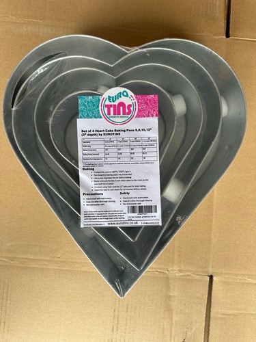 Set heart shape - of, cake