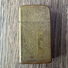 Zippo VIII Lighter Brass