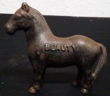 VTG ANTIQUE CAST IRON HORSE
