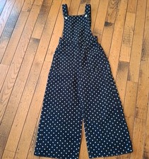 Topshop Moto Polka Dot Denim
