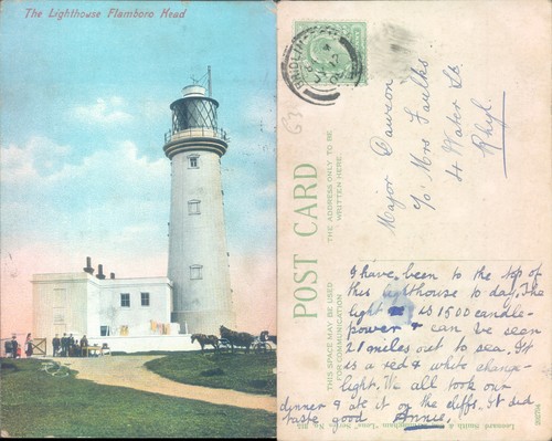 Lighthouse flamborough head - flamborough,