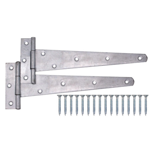 Galvanised t hinges - 2,