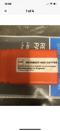Alfra 33mm broach cutter - broach,