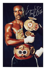 Evander Holyfield Signed Photo