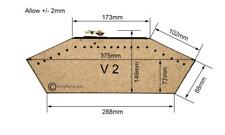 16" Gas Fire New Living Flame Coals VICTORIAN Inset Fire Tray Coal Gas or LPG