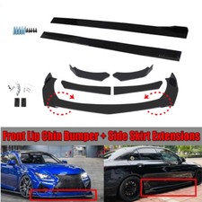 Glossy Black Car Front Bumper