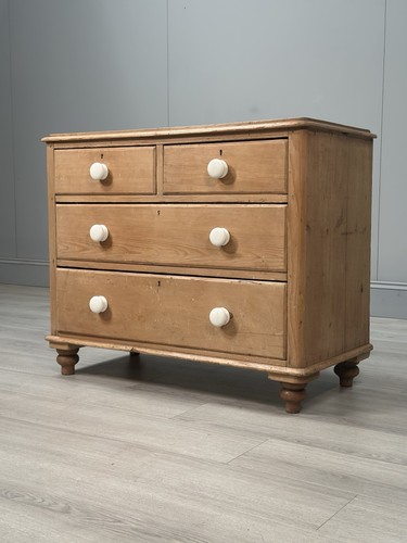 Victorian pine chest - chest, of