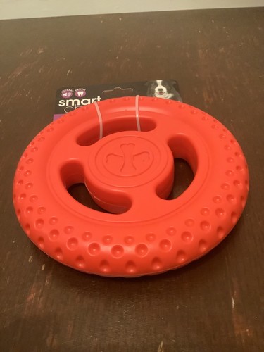 Squeaky rubber wheel dog toy - squeaky,