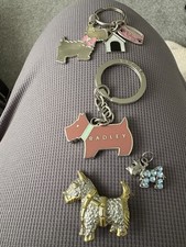 Westie  Items Radley Enamel Keyring, Non Brand Charm, Brooch, & Keyring