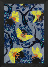 Art Nouveau Butterfly Pattern