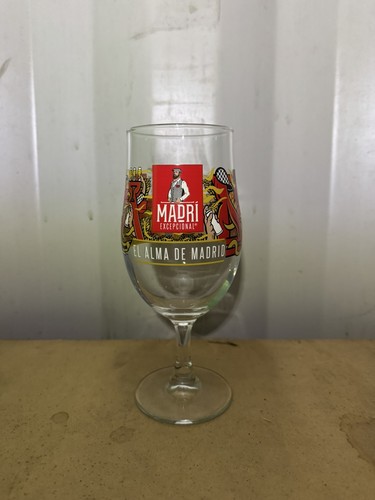 Madri beer glass - glass, alma