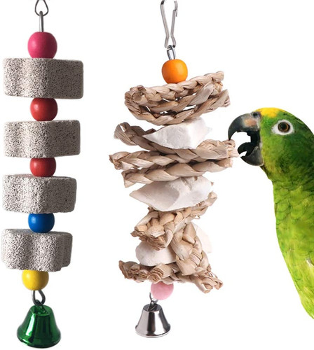 Pack parrot toys chewing - 2,