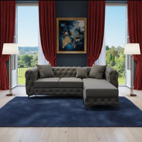 Chesterfield chaise longue - chesterfield,