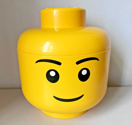 Large lego head storage - large,