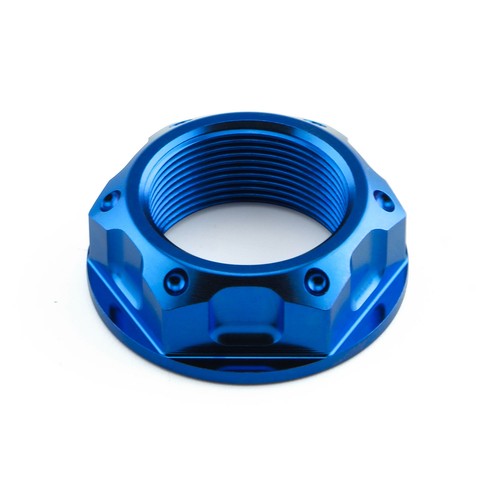 Titanium yoke nut open flanged - yoke,