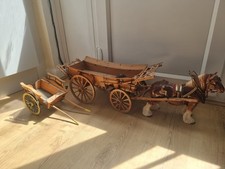Four Wheel Horse Drawn Carriage Cart