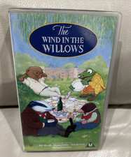 THE WIND IN THE WILLOWS VHS TAPE -RARE RETRO MOVIE SERIES VINTAGE